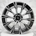 RIN 19X9.5 5-112 R1 SPORT H3122F MACHINE BLACK ET35 CB66.5