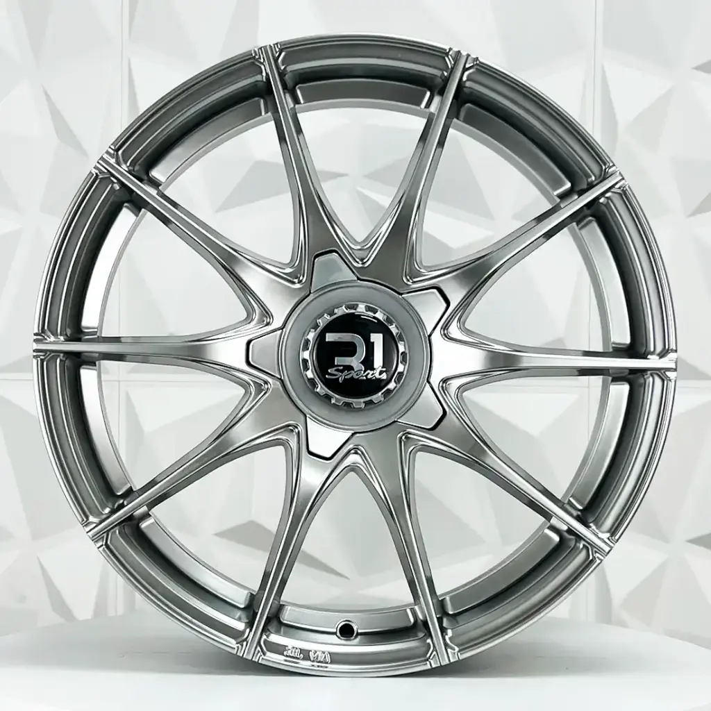 RIN 17X7.5 4-100 R1 SPORT SWOH04 HYPER BLACK ET35 CB73.1